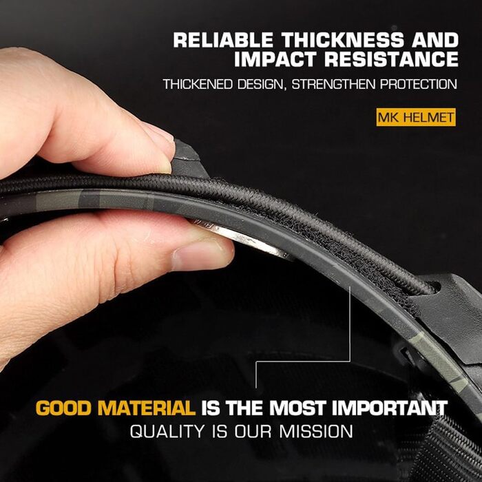 Тактичний шолом MK Storm військовий камуфляж легкий страйкбол відкритий спорт пейнтбол гри CS захистити обладнання