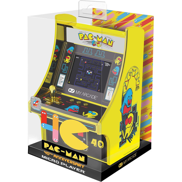 Ретро-аркадна машина, 3290 Pac-Man 40th Anniversary Micro Player