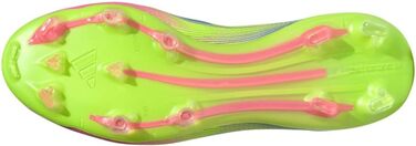 Футбольні бутси Adidas Damen F50 Pro Firm Ground Mid Top, розмір 44 2/3 EU, синій, Fusion, лимонний, рожевий