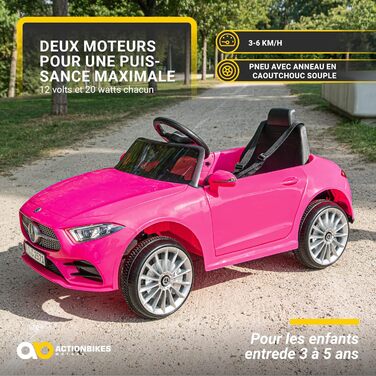 Дитячий електромобіль Mercedes Benz CLS 350 - Ліцензійний - Пульт дистанційного керування Rc 2,4 Ghz - Світлодіодний - Звуковий мо