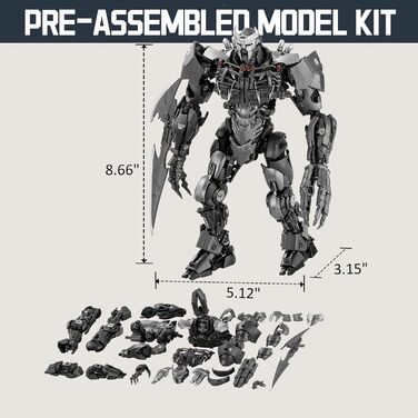 Іграшка-трансформер Scourge, фігурка трансформера Повстання звірів, високоартикульований 8,66-дюймовий набір моделей без конверсії, подарунки на день народження з колекції Scourge для шанувальників кіно, коханців
