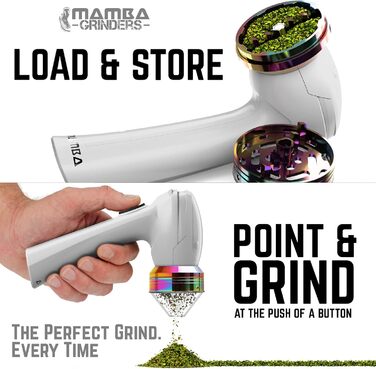 Гр. Електричний подрібнювач спецій, акумуляторний USB з дозуючим засобом і головкою лійки для легкого наповнення - повністю зарядіть Rainbow перед використанням, 1