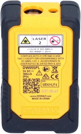 Лазерний далекомір DeWalt DW 055 PL (16 м)