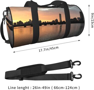 Дорожня сумка Міський Захід Сонця, спортивна сумка для чоловіків та жінок, сумка-мішок, спортивна дорожня сумка