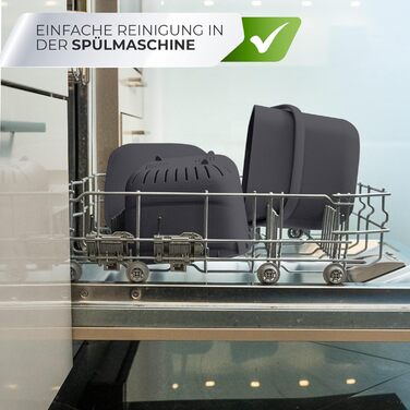 Контейнер для органічних відходів кухонний - 7 л - Компостний контейнер для щоденних органічних відходів - можна мити в посудомийн