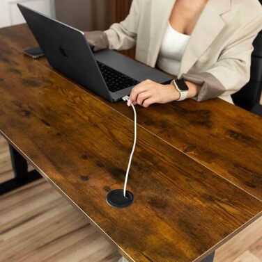 Стіл з регульованою висотою 120 x 60 см, стіл з електричним регулюванням висоти, стіл для роботи сидячи та стоячи, стіл для роботи стоячи, регульований комп&39ютерний стіл, стіл для роботи стоячи, дуб Сонома, Pro Gaming