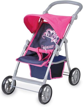Ліба, діадема, лялькова коляска, синій/рожевий, 16825 -