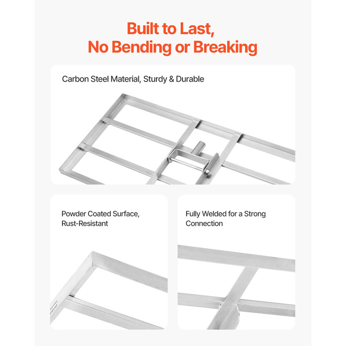 Вирівнювач газону з ручкою, розмір пластини 355x762 мм, граблі-вирівнювач з вуглецевої сталі, для вирівнювання газону, догляду за садом та гольф-полями