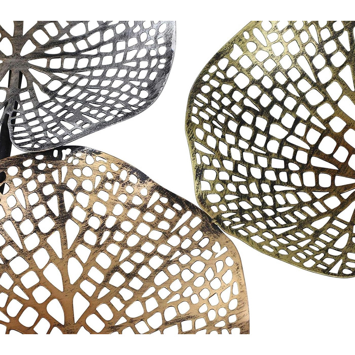 Фотошпалери лотос з металу, 100x50 см, оздоблення стін, настінний орнамент, металева картина, декоративний предмет, 3D