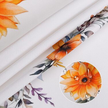 Скатертина Arquiel Прямокутна, Фестиваль врожаю Осінній урожай Акварельна квіткова скатертина для вечірки пікніка Осінній декор ве