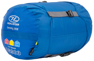 Спальний мішок Highlander Serenity 350 Envelope/-7°C Blue Left (SB238-BL)