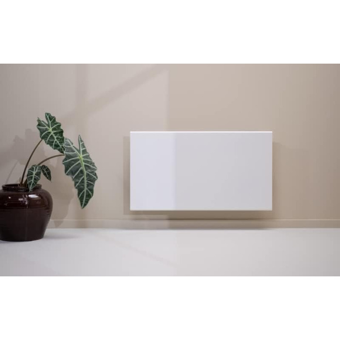 Настінний конвекторний обігрівач - Білий, 500 Вт Електричний радіатор з термостатом Настінний електричний обігрівач Висота 420 мм Електричний радіатор Захист від замерзання, тижневий режим Електричний обігрівач, 12 H -