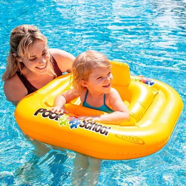 Пляжні іграшки Intex 56587EU Deluxe Baby Float, різнокольорові