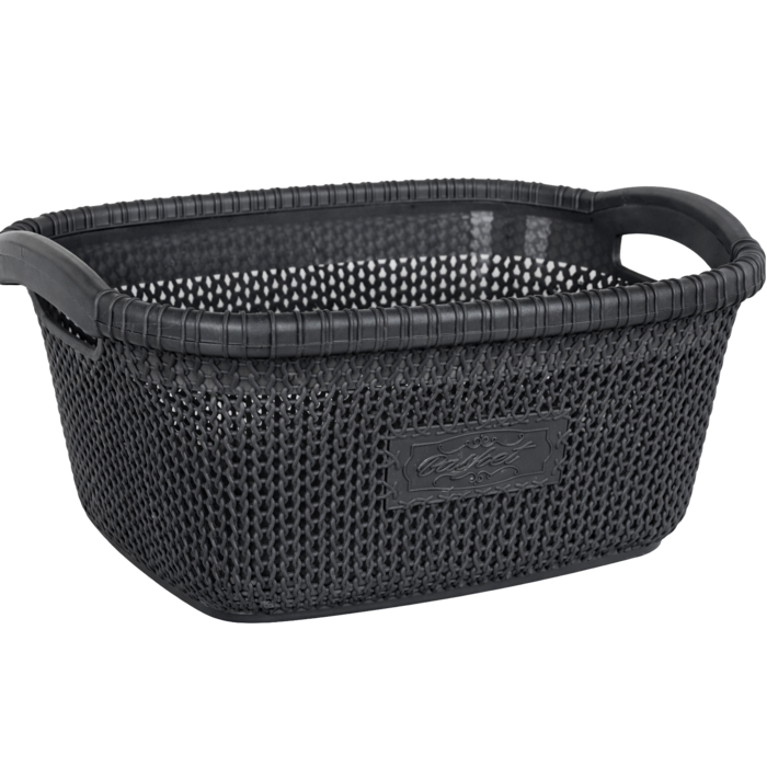 Кошик для білизни VIOLET HOUSE 1003 Віолетта ANTHRACITE 28 л (7195488)