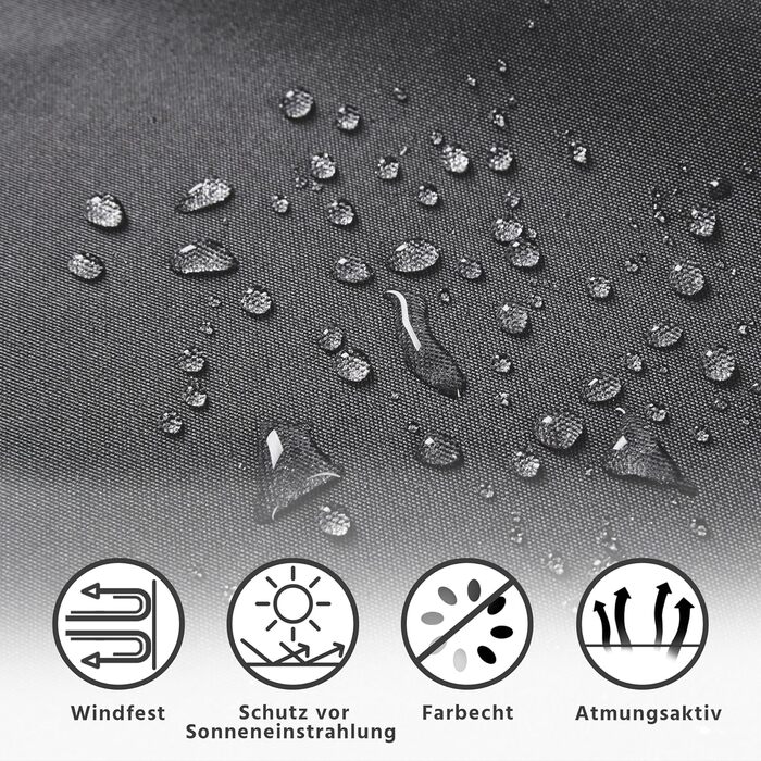 Висувна маркіз Yaheetech, складна маркіз з ручним приводом 300x250 см, регулювання кута нахилу сонячної маркізати (5-35), вкл. настінне кріплення темно-сірого кольору 300 x 250 см темно-сірого кольору