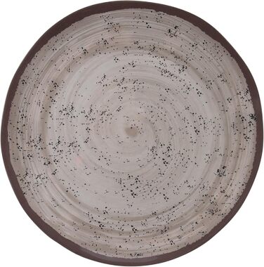 Набір посуду Bo-Camp з меламіну, Halo, кемпінговий посуд, тарілки для пікніка, бежевий