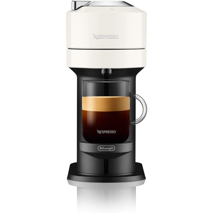 Кавоварка в капсулах Nespresso De'Longhi ENV 120.W Vertuo Next, біла без піноутворювача молока