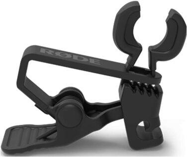 �DE Lavalier II Високоякісний затискний мікрофон для трансляцій, відеозапису, створення контенту та студійного використання (чорни