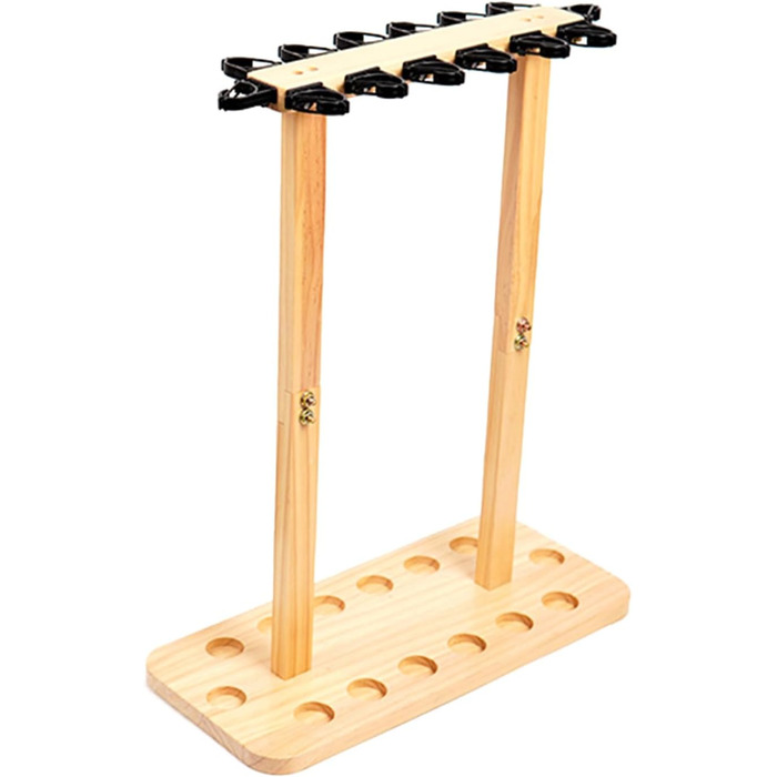 Тримач для вудок, підставка для вудок для гаража, підлогова підставка, вертикальний тримач для зберігання вудок, органайзер для риболовлі