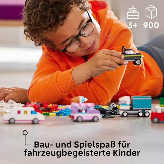 Конструктор LEGO Classic Creative Vehicles 11036, 900 деталей, багатоколірний