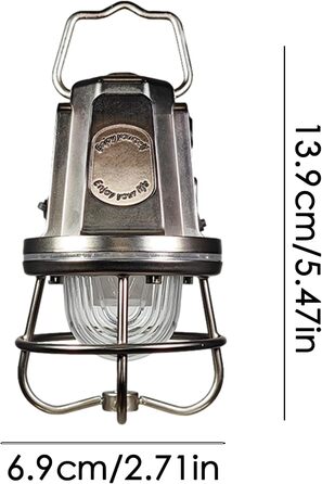 Ліхтар для кемпінгу - спорядження для виживання та аварійних ситуацій з регульованою яскравістю Світлодіодні лампи для кемпінгу для походів на свіжому повітрі, відключення електроенергії, тентів, балконів, титанові