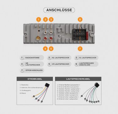 Універсальна автомагнітола 1 DIN з 2 USB-роз'ємами, MP3, RDS, ID3, RGB, AUX, SD слот для карти, функція гучного зв'язку, пульт дистанційного керування, 860G