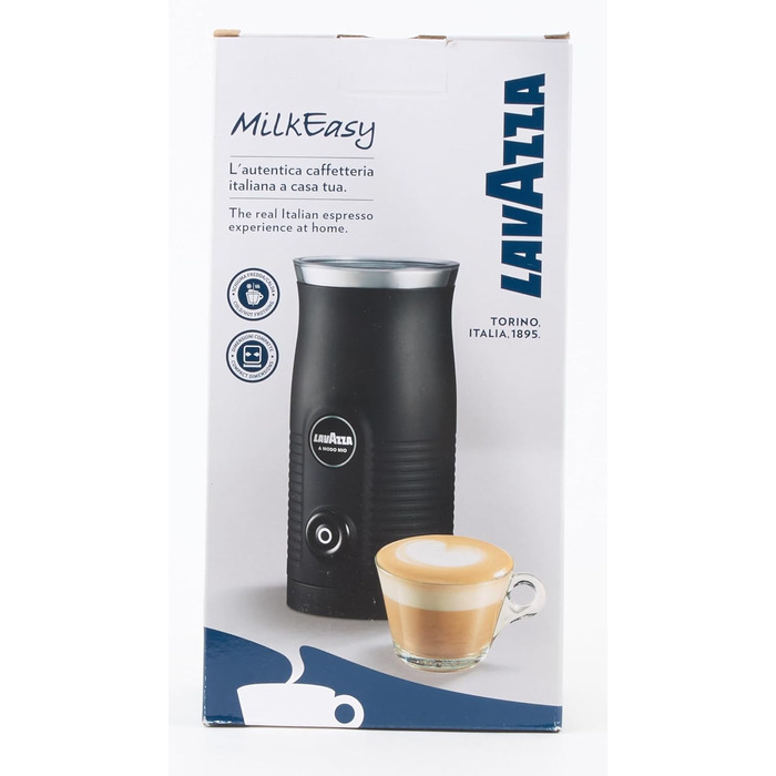 Спінювач молока 18200090 (холодне і тепле спінювання, 460 Вт), чорна кавоварка для капучино