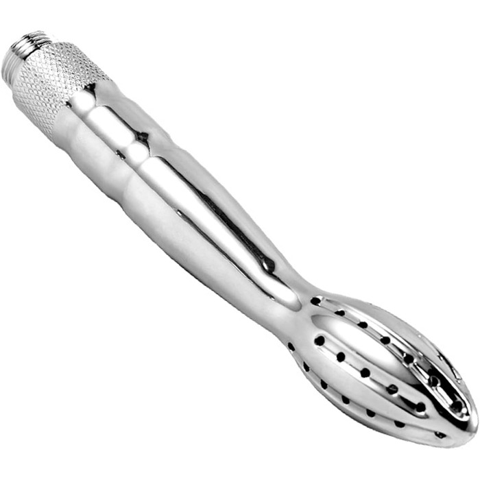 Анальна душ-насадка Po Dusche, металева, пориста