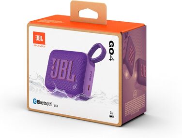 Фіолетового кольору - Портативна Bluetooth-колонка з JBL Pro Sound, глибокими басами та функцією збільшення часу відтворення - Вод