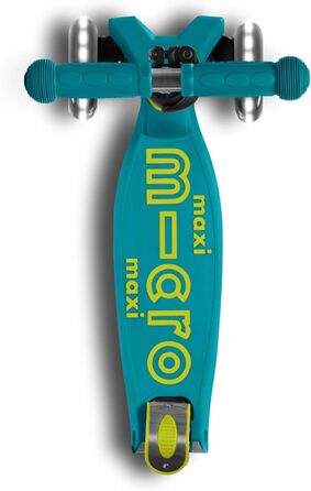 Складний світлодіодний самокат з трьома колесами, з нахилом для керування, складний, швейцарський дизайн, Micro для дітей з підсві