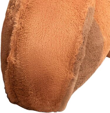 Звичайна подушка для читання з візерунком капібари, тканина, приємна для шкіри, 60 x 40 см, ергономічна спинка, подушка для читання, вбудовані підлокітники, для дітей та дорослих, що сидять у ліжку 60*40 см