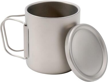 Двостінна кружка для води, 300 мл, ізольована кавова кружка з кришкою, термостійка, для кемпінгу, чаю, активного відпочинку, походів, подорожей, туризму, із застібкою-шнурком