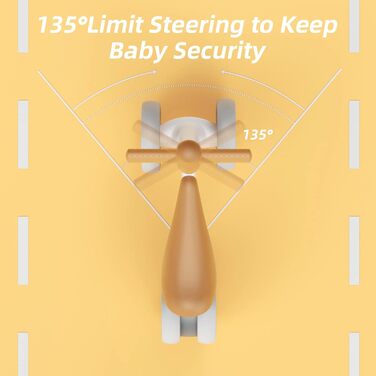 Дитячий велосипед-балансир KORIMEFA від 1 року, іграшка-балансир для дітей 10-24 місяців, перший велосипед-балансир Ультралегкий д