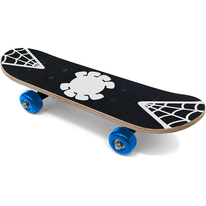 Скейтборд Spidey 17" Blue/Yellow/Red One Size – дитячий міні-скейт Людина-Павук, для дітей 3-7 років, пластиковий пенні-борд