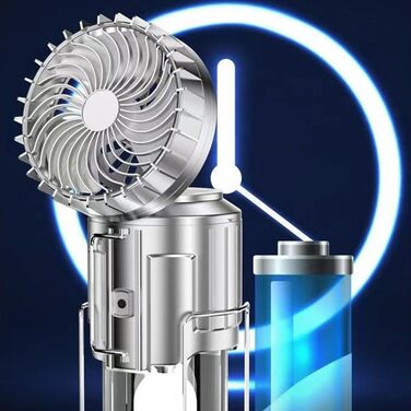 Портативний світлодіодний кемпінговий ліхтар Civicy 5-в-1 з USB-живленням для економії енергії, виготовлений з ABS-пластику, з сонячною батареєю та зарядкою від USB, сріблястий