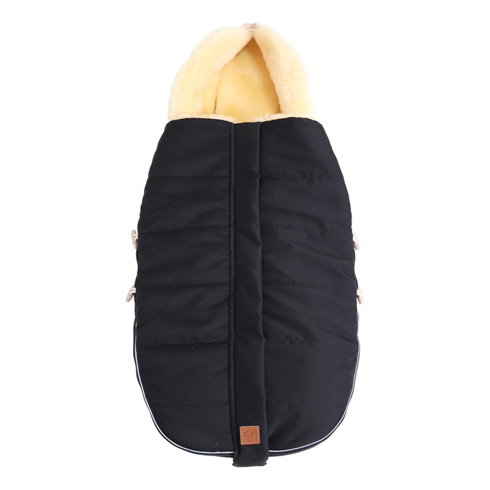 Муфта для ніг з овчини Kaiser 'ALLEX медична (чорна)