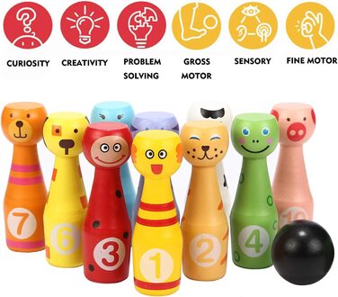 Іграшка для боулінгу Skittles від Jacootoys