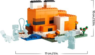 Конструктор LEGO Minecraft 21178, Лігво Лисиці, 193 деталі