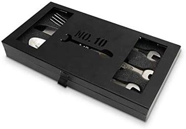 Набір столових приборів з гайковим ключем, інструментом для харчування з металевою подарунковою коробкою