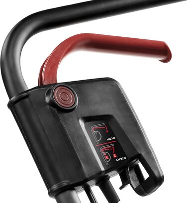 Аератор газону GC-ES 1231/1 (1200 Вт, до 300 м, 8 подвійних ножів, 3-ступеневе регулювання глибини транспортне положення, складна ручка керування)