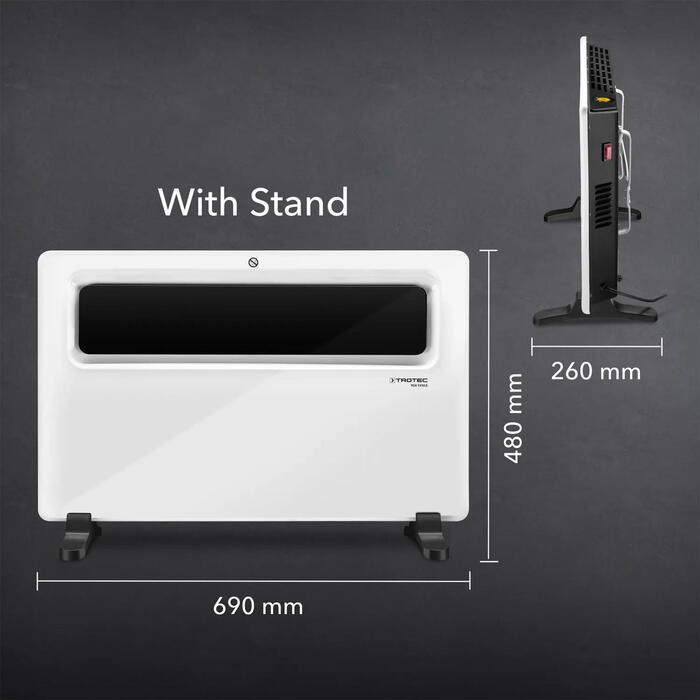 Конвектор Trotec TCH 1510 E 1500W White (1410000529)