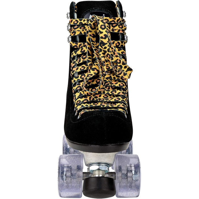 Роликові ковзани Moxi - Panther - Веселі та модні жіночі роликові ковзани Чорна замша 2