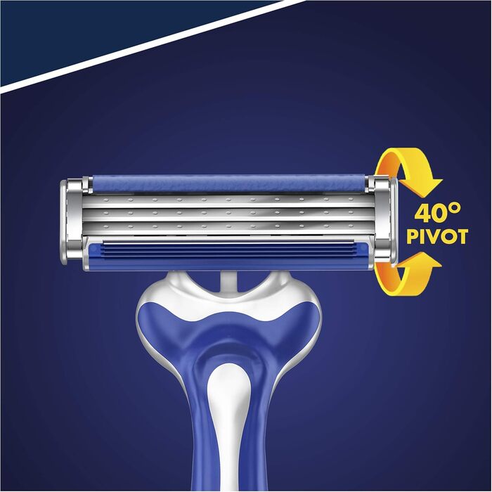 Чоловіча одноразова бритва Gillette Sensor3 Comfort, бритва з стрічкою Lubrastrip, 3 2 бритви
