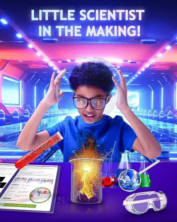 Експериментів для дітей, подарунковий набір іграшок для дітей з STEM-активності та науки, набір для хімії, подарунок на Різдво та день народження, 100