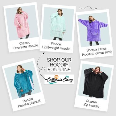 Тепла ковдра з капюшоном Kato Tirrinia великого розміру, м&39яка фланелева жіноча ковдра-светр, зручний пуловер з капюшоном, затишна подарункова ковдра для дорослих, чоловіків, жінок, підлітків, темно-синя XXL