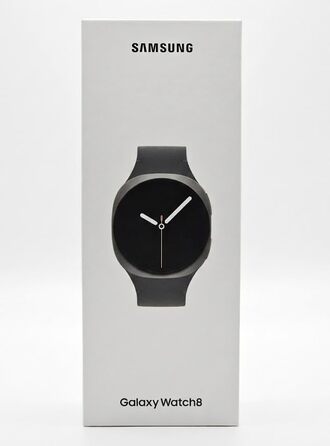 Розумний годинник Samsung Galaxy Watch 8, 44 мм, GPS, графітовий