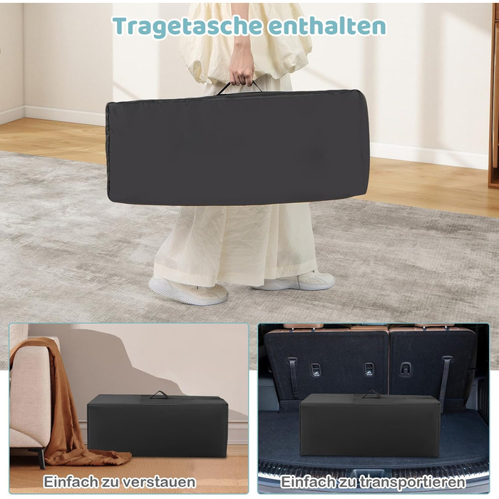 Дорожнє ліжечко з матрацом, дитяче ліжечко 6-в-1, дорожнє ліжечко з колискою, пеленальний столик, сумка для зберігання, музична скринька, підвісні іграшки, колеса, що блокуються, для дітей від 0 до 36 місяців (зелене)