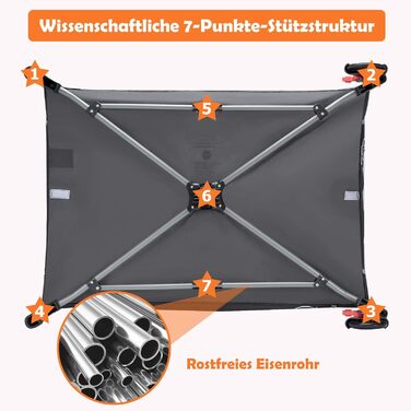 Складане дорожнє ліжечко COSTWAY 3 в 1, пеленальний столик та манеж зі знімною та регульованою москітною сіткою, включаючи музичний мобіль, ігрову арку, пеленальний килимок, матрац, органайзер для підгузків та сумку для перенесення