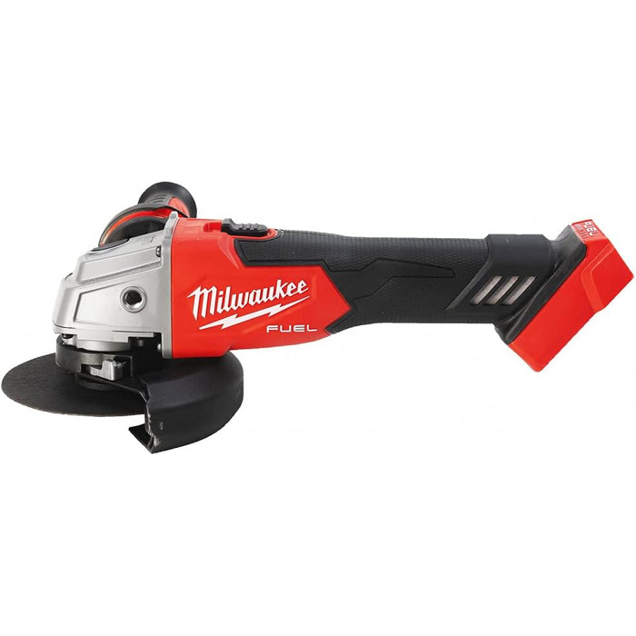 Кутова шліфувальна машина Milwaukee M18 FSAG125X-0 NEW 2021, червона,чорна,срібляста одинарна