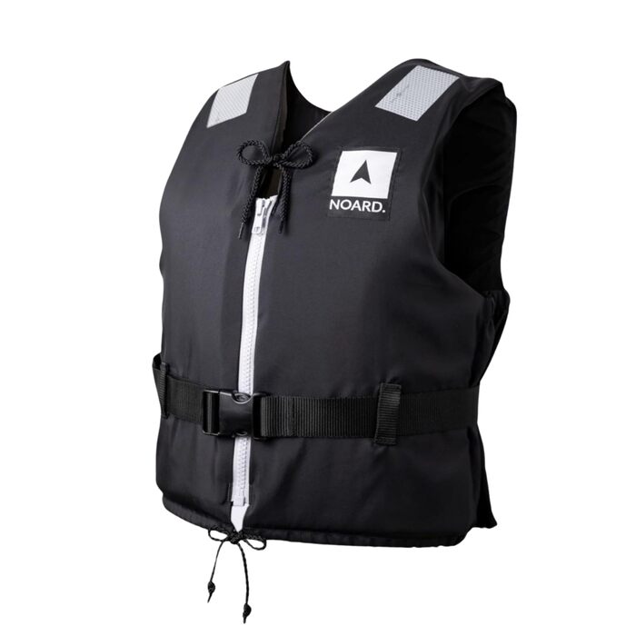 Рятувальний жилет NOARD 5 розмірів Black Edition 25-120 кг EN ISO 12402-5 CE (50 N) Жилет із міцного пінопласту чорного кольору 30-50 кг
